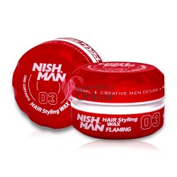 Ceara pentru par lucioasa, NISH MAN FLAMING 03 150ml